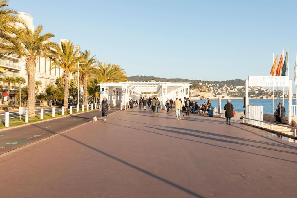 Promenade, 2Pieces Chic Et Clim Avec Terrasse Daire Nice Dış mekan fotoğraf